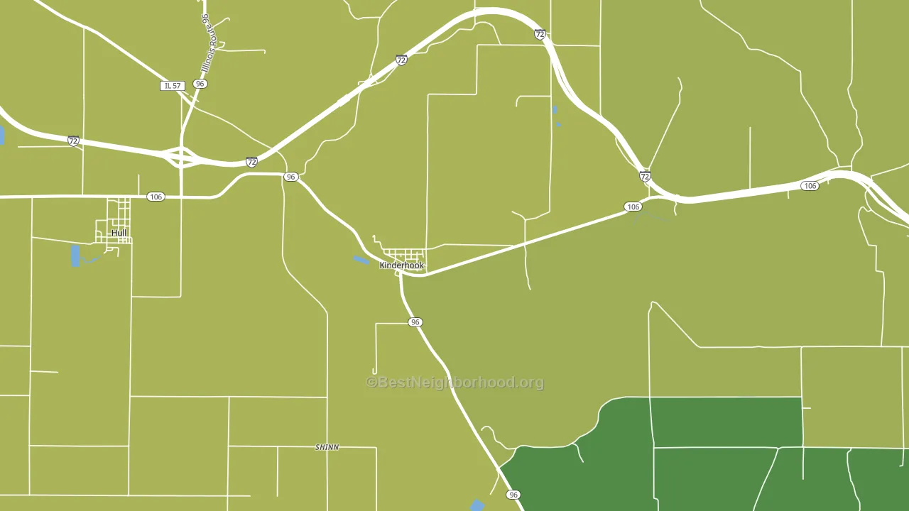 62345, IL block-group voter-turnout map