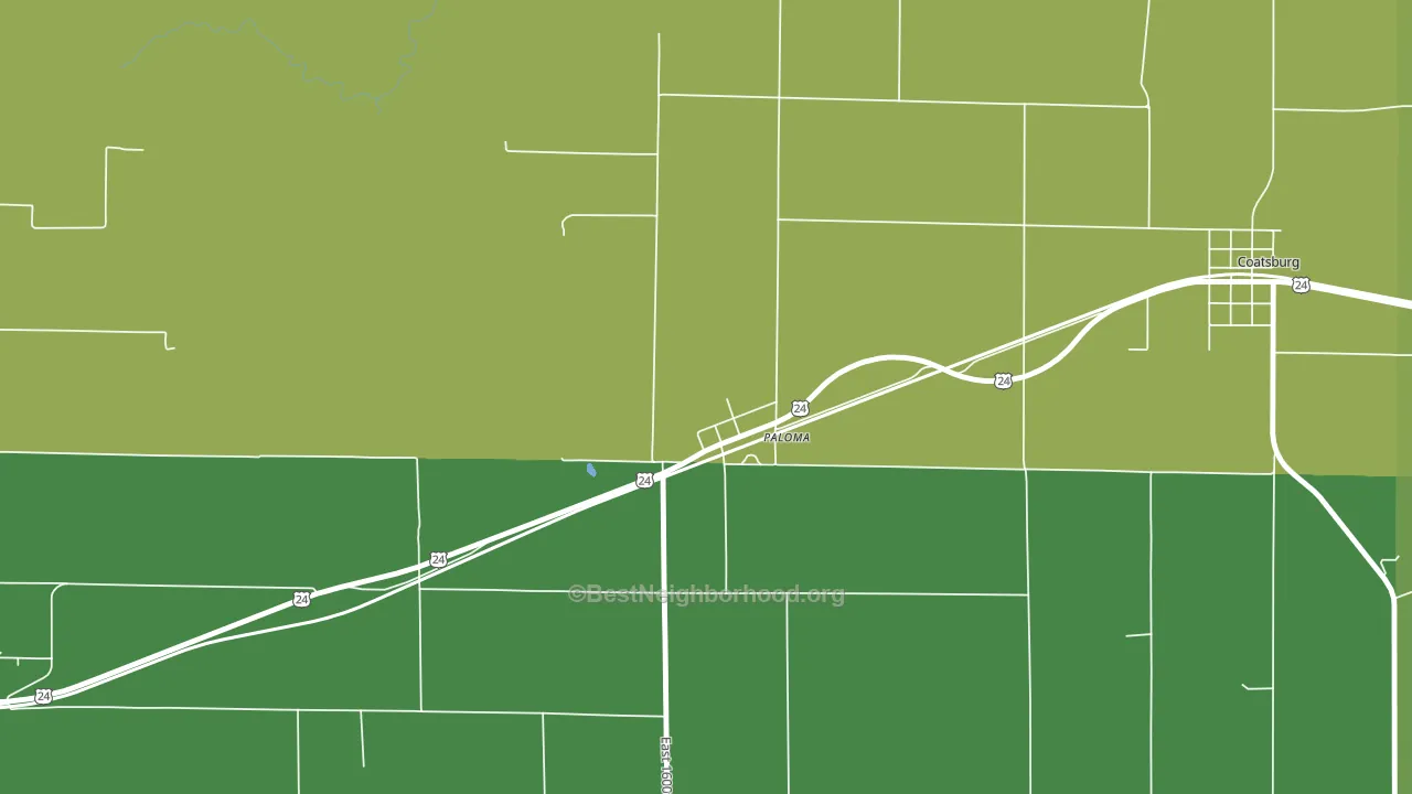 62359, IL block-group voter-turnout map