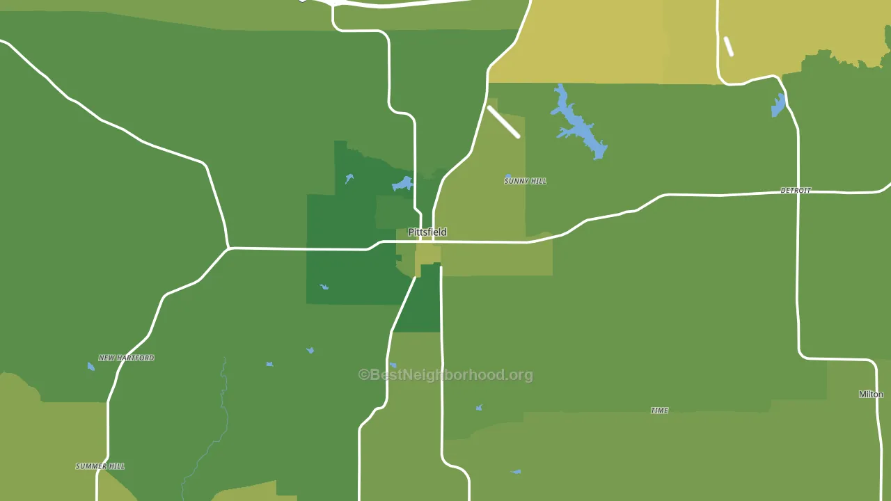 62363, IL block-group voter-turnout map
