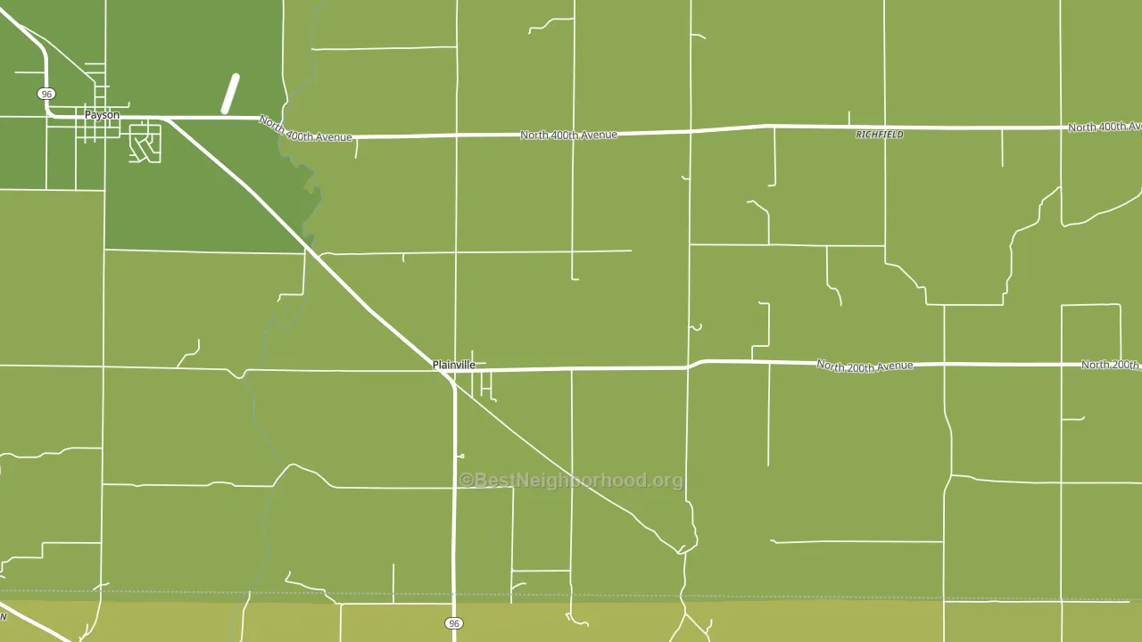 62365, IL block-group voter-turnout map