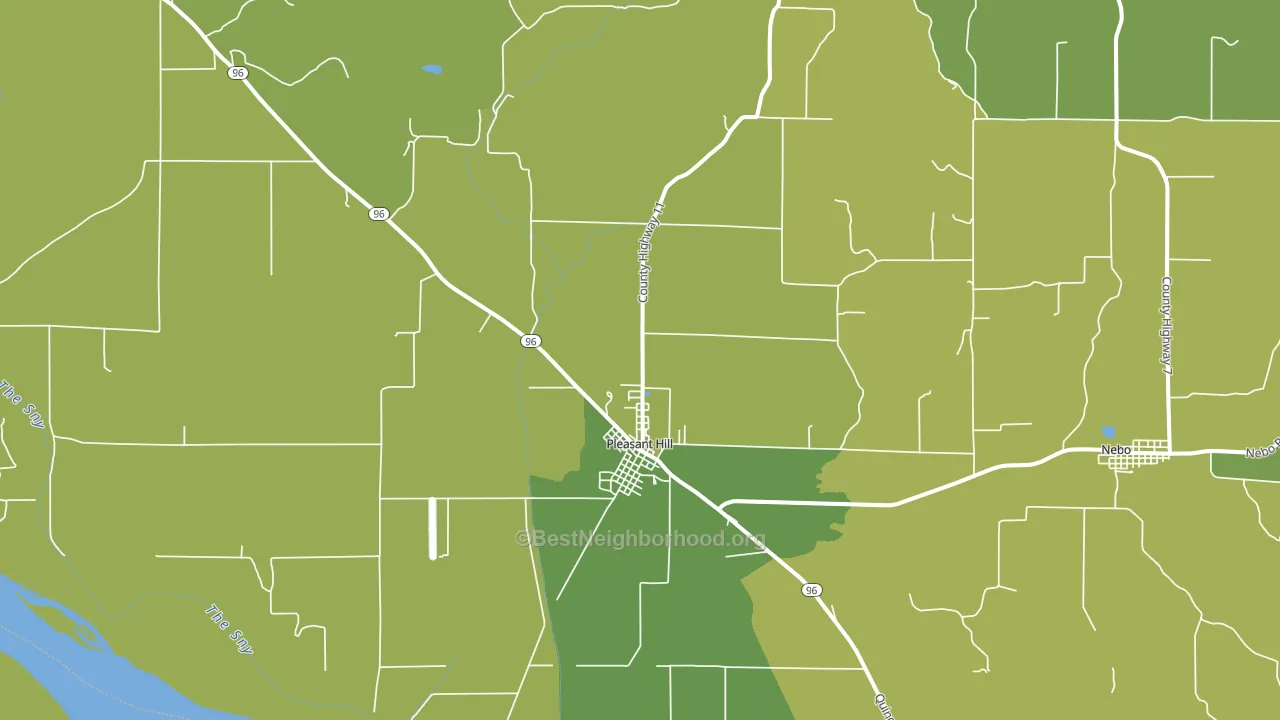 62366, IL block-group voter-turnout map