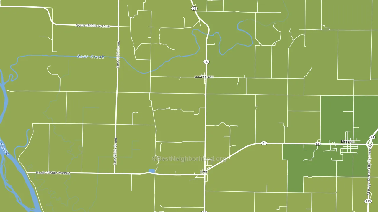 62376, IL block-group voter-turnout map