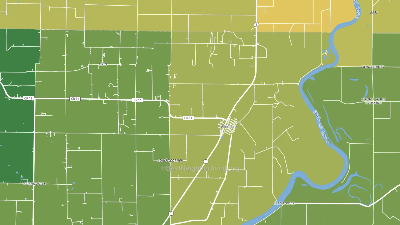 62410, IL block-group voter-turnout map