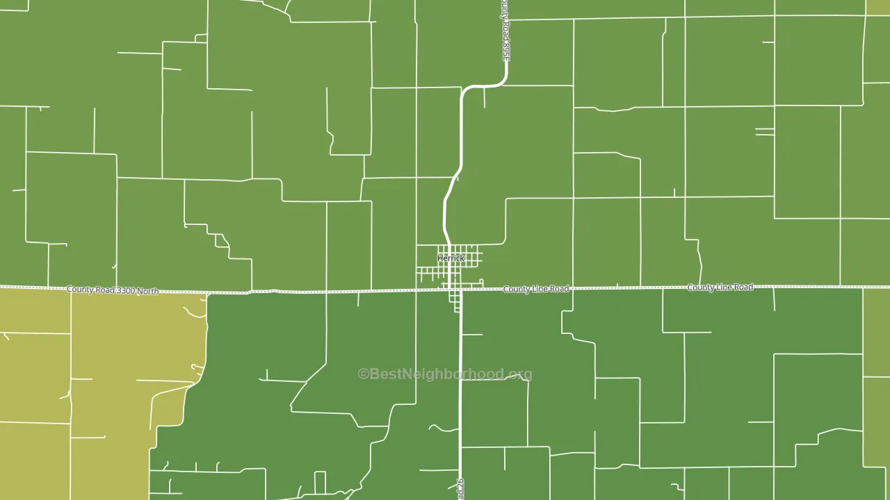 62431, IL block-group voter-turnout map