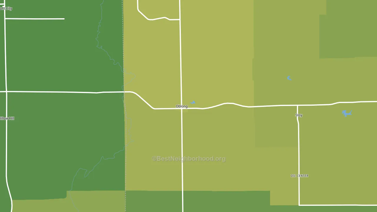 62449, IL block-group voter-turnout map