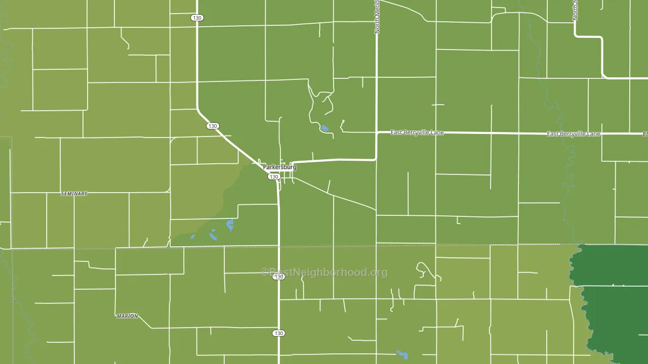 62452, IL block-group voter-turnout map