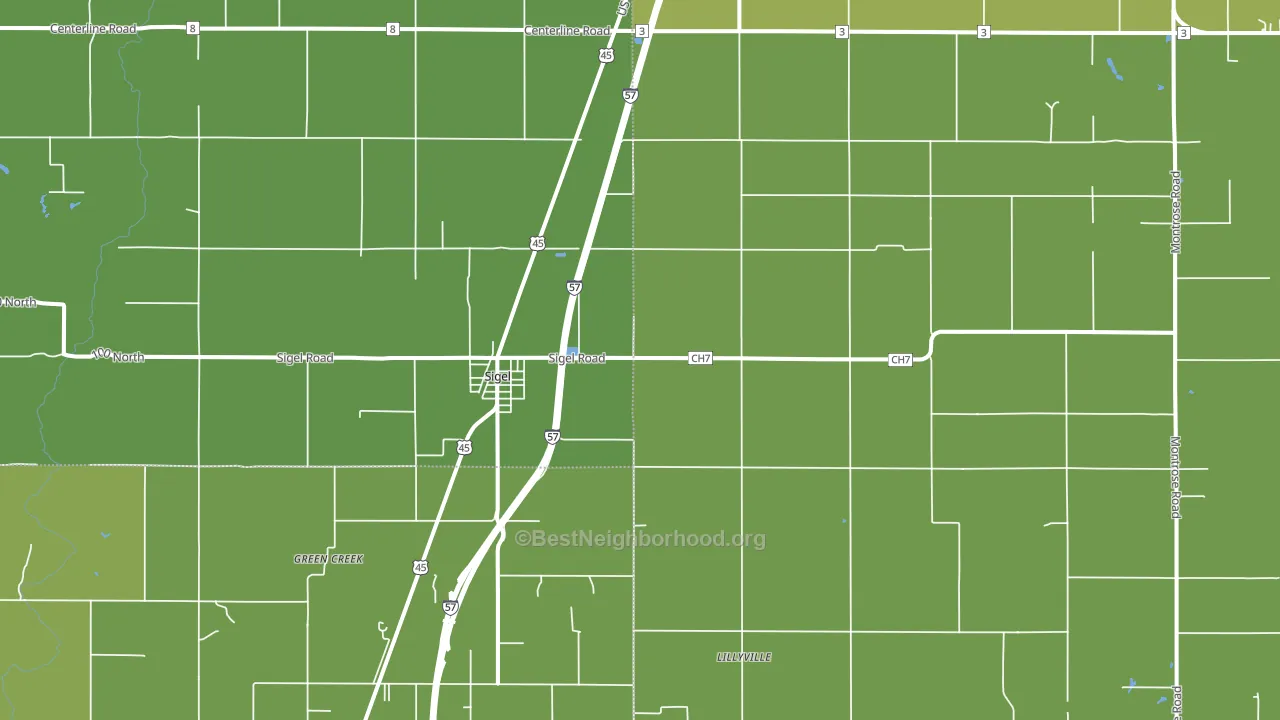 62462, IL block-group voter-turnout map
