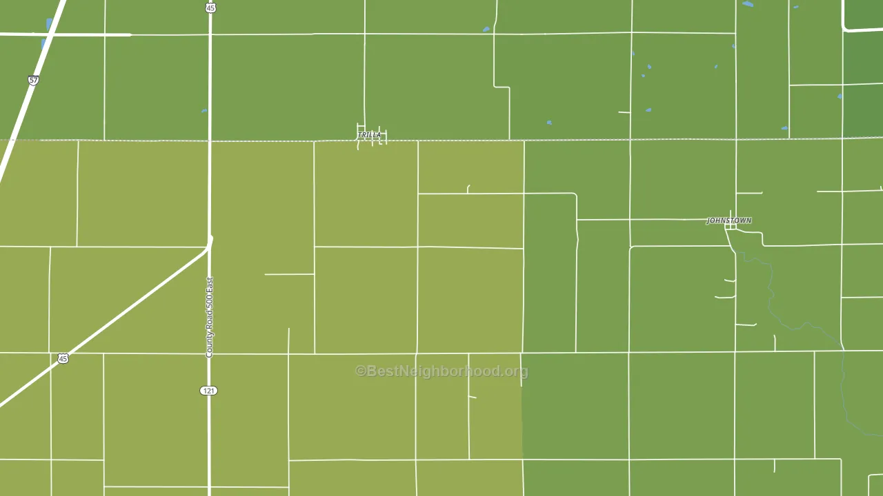 62469, IL block-group voter-turnout map