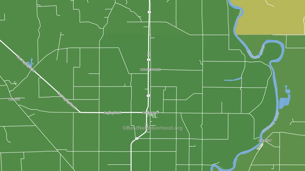62477, IL block-group voter-turnout map