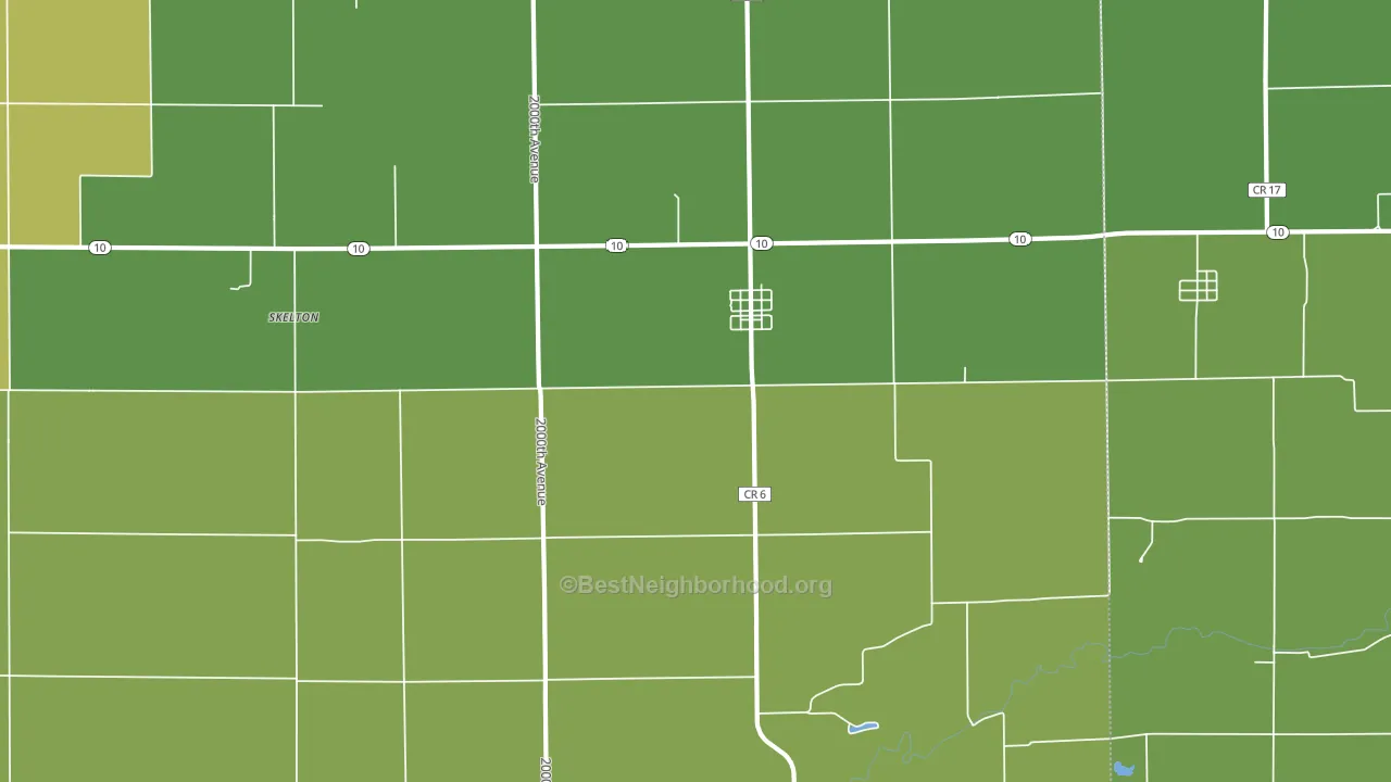 62512, IL block-group voter-turnout map