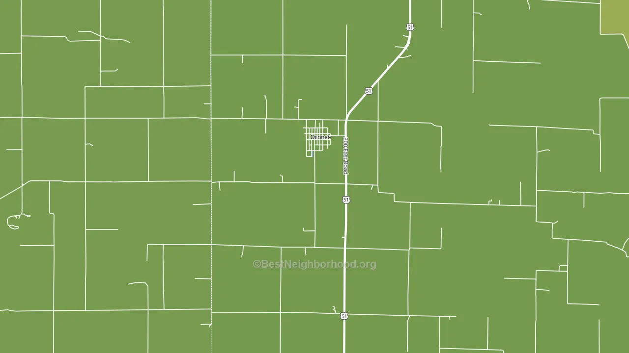 62553, IL block-group voter-turnout map
