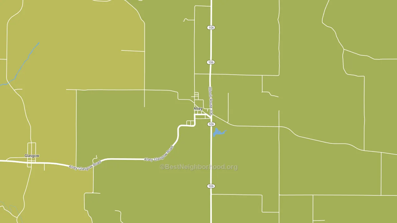 62610, IL block-group voter-turnout map