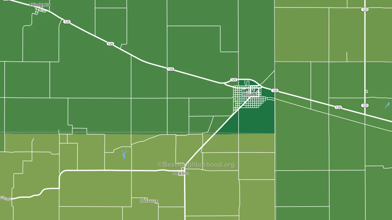 62612, IL block-group voter-turnout map