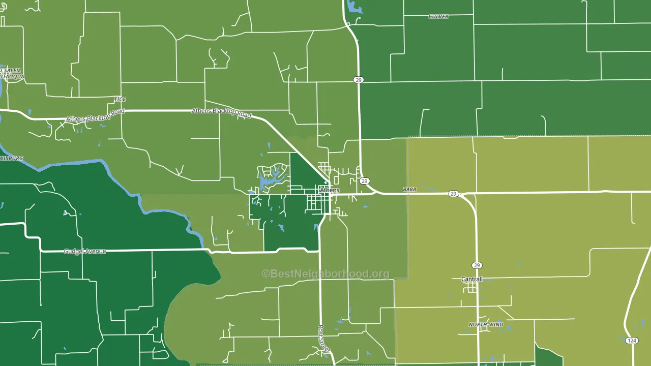 62613, IL block-group voter-turnout map