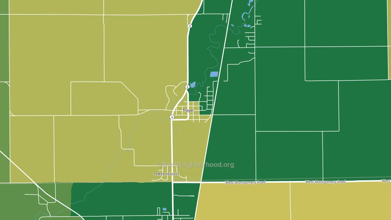 62689, IL block-group voter-turnout map