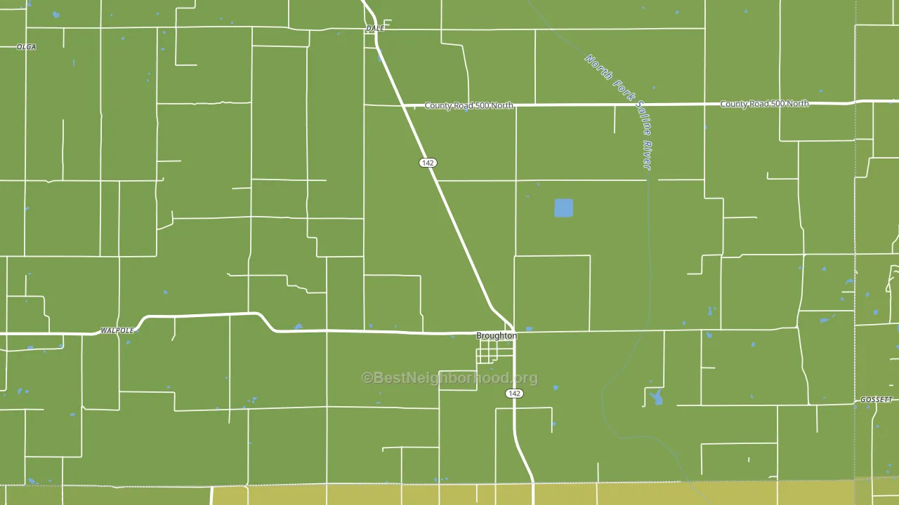 62817, IL block-group voter-turnout map