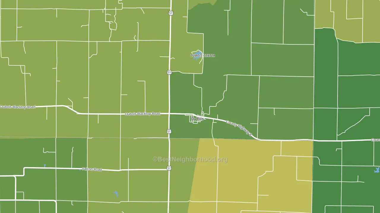 62831, IL block-group voter-turnout map