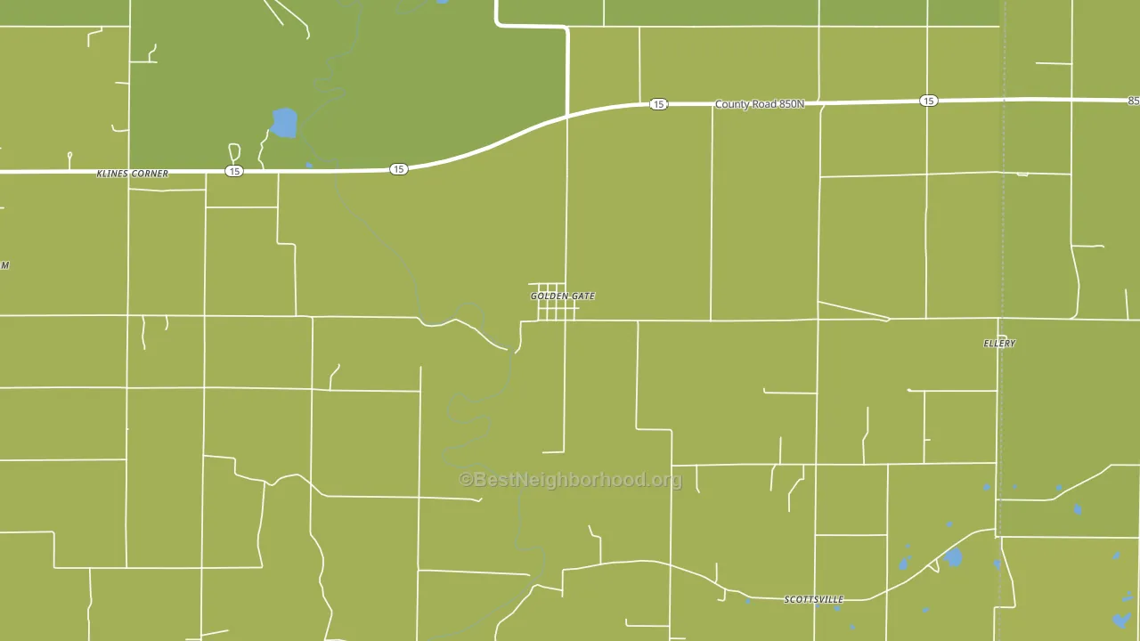 62843, IL block-group voter-turnout map