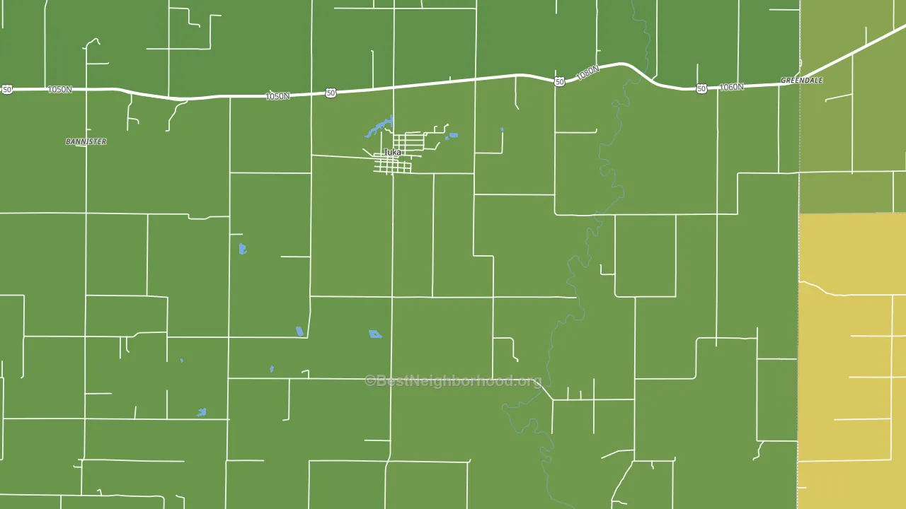 62849, IL block-group voter-turnout map