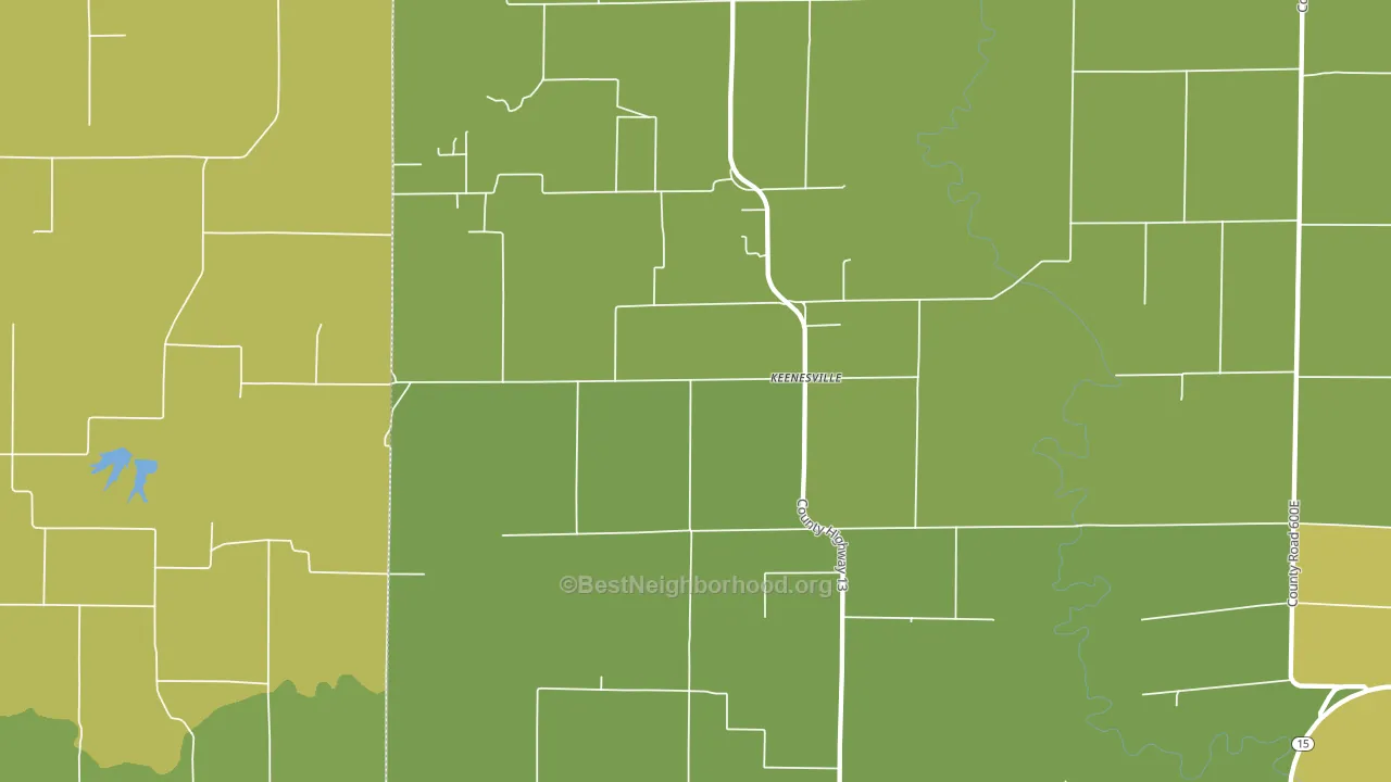 62851, IL block-group voter-turnout map