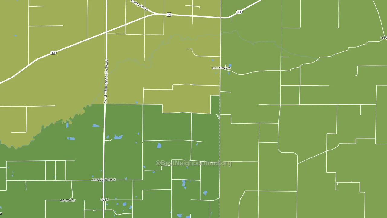 62860, IL block-group voter-turnout map