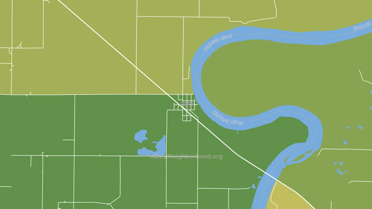 62861, IL block-group voter-turnout map
