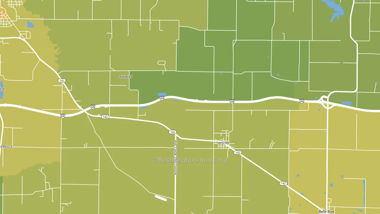 62872, IL block-group voter-turnout map