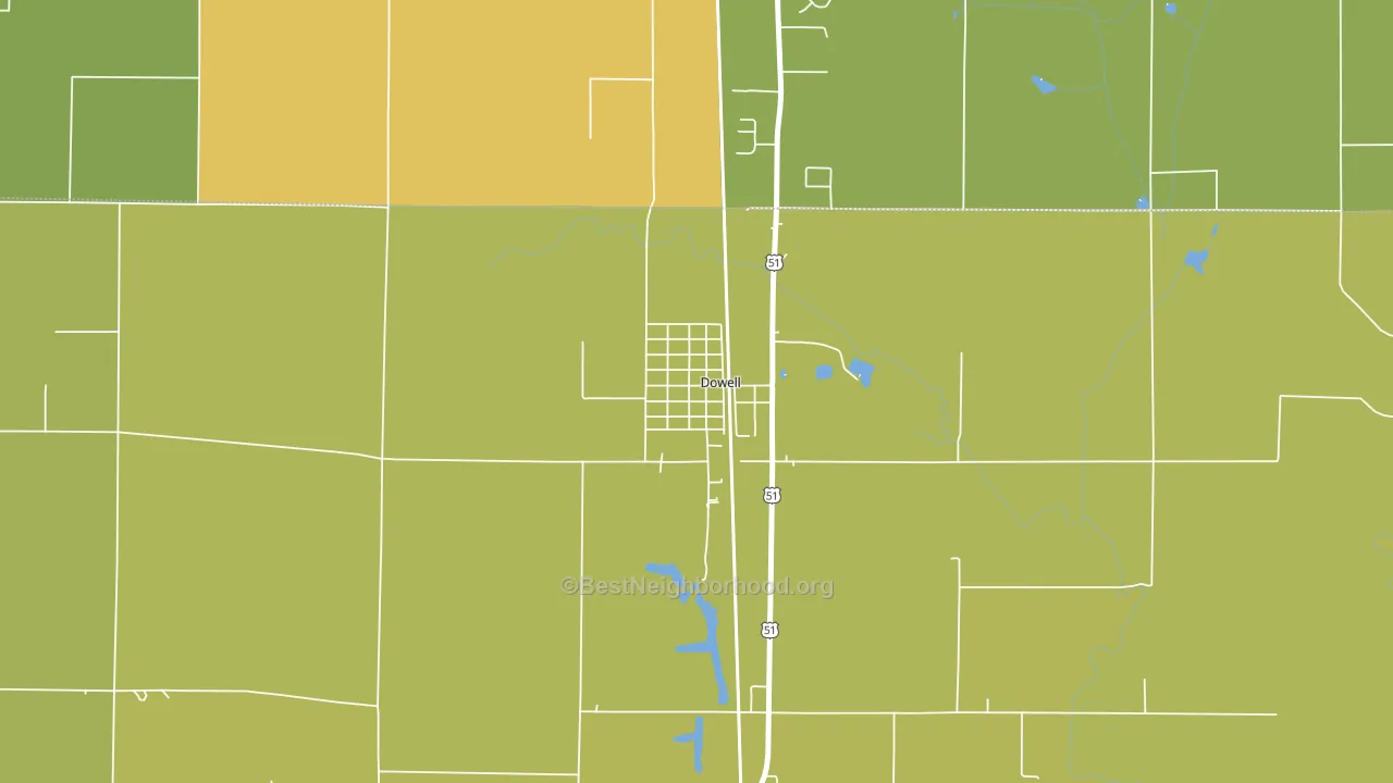 62927, IL block-group voter-turnout map