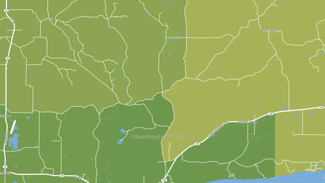 62931, IL block-group voter-turnout map