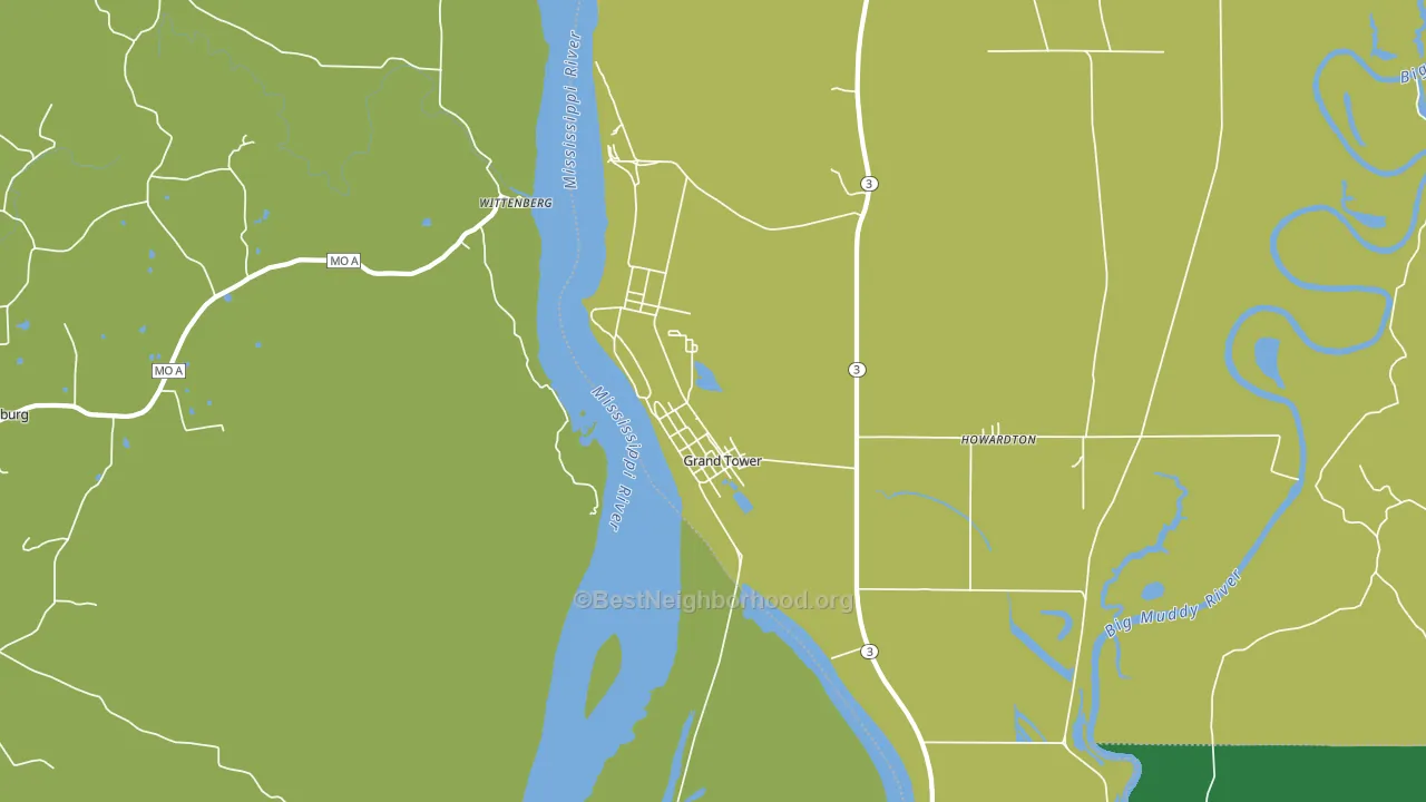 62942, IL block-group voter-turnout map