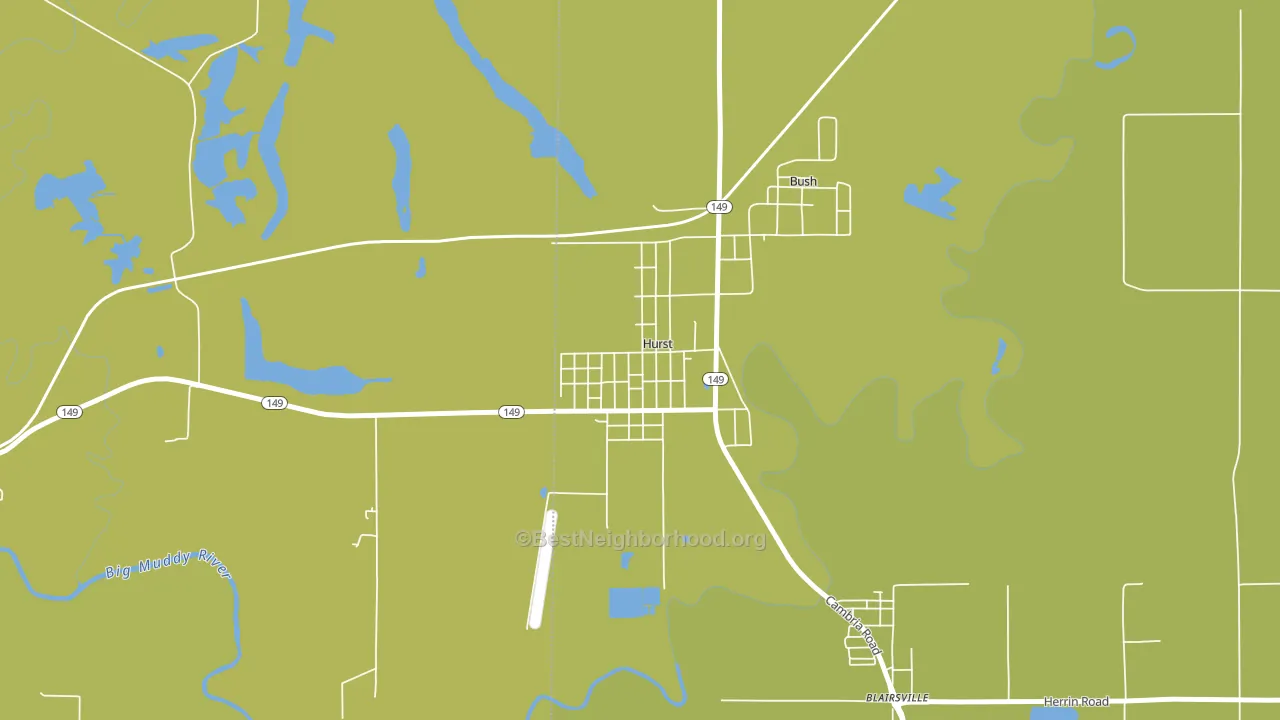 62949, IL block-group voter-turnout map
