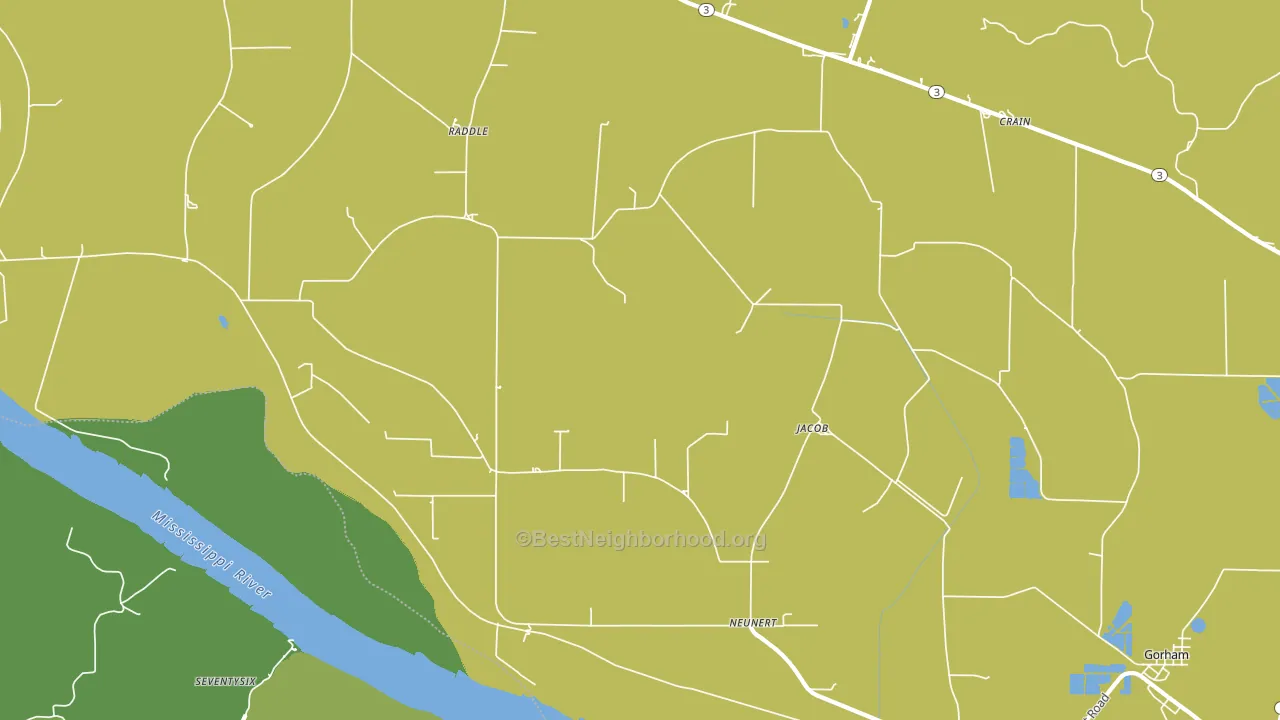 62950, IL block-group voter-turnout map