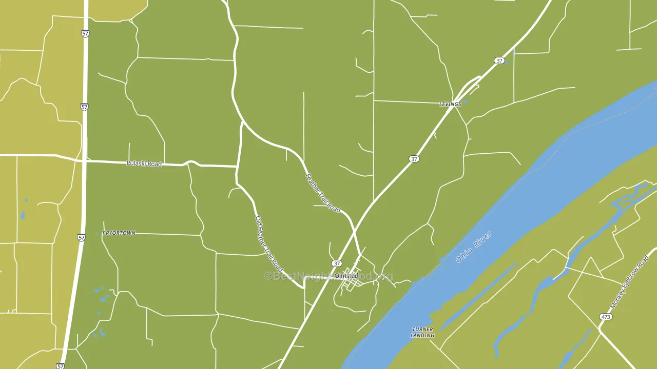 62970, IL block-group voter-turnout map