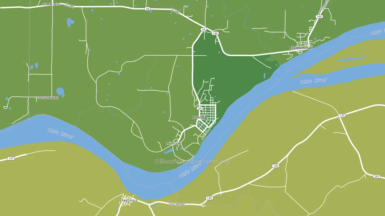 62982, IL block-group voter-turnout map