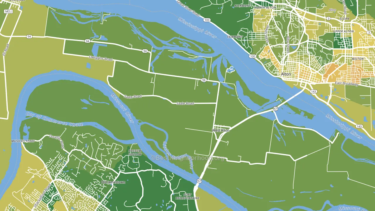 63386, MO block-group voter-turnout map