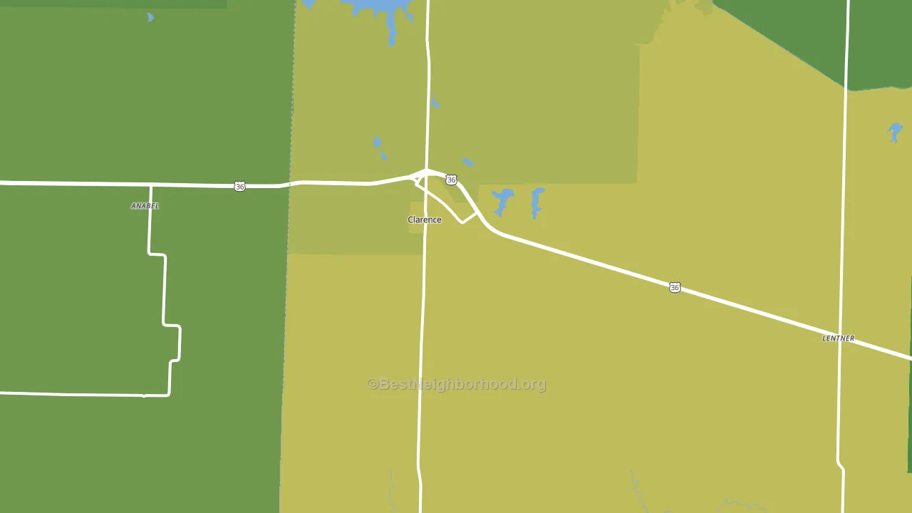 63437, MO block-group voter-turnout map