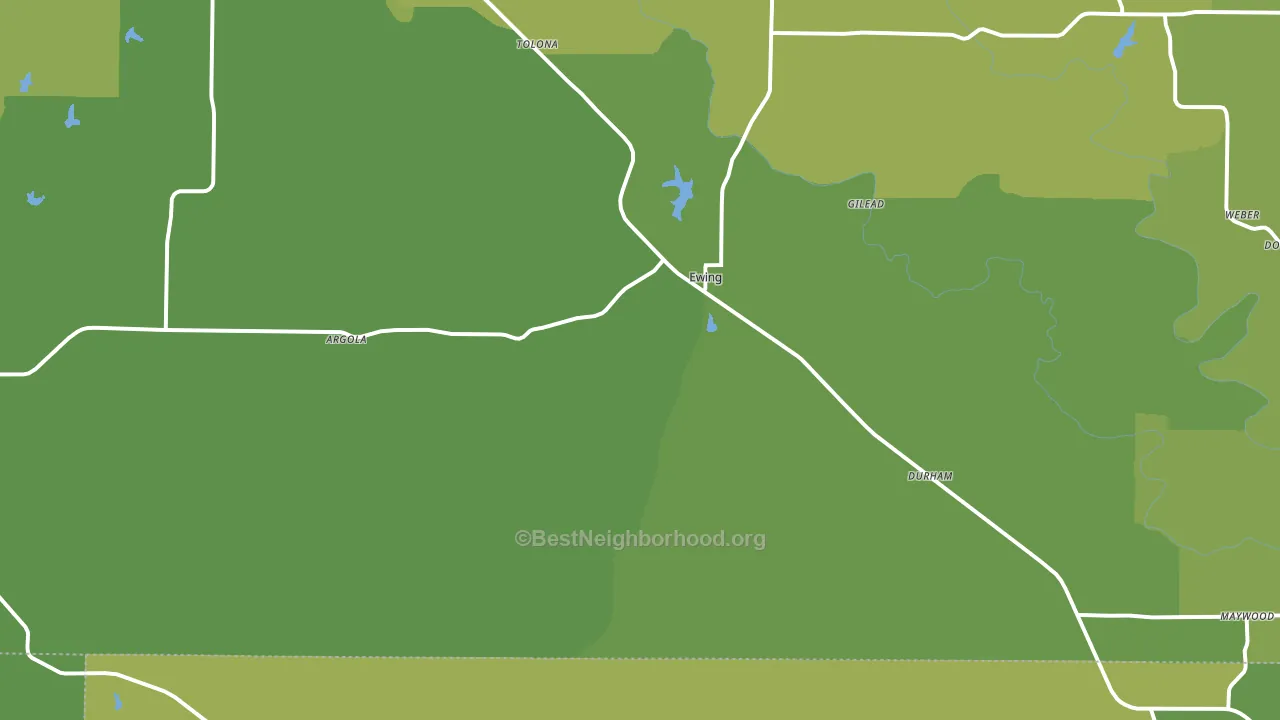 63440, MO block-group voter-turnout map