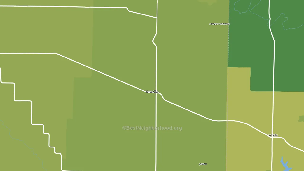 63446, MO block-group voter-turnout map