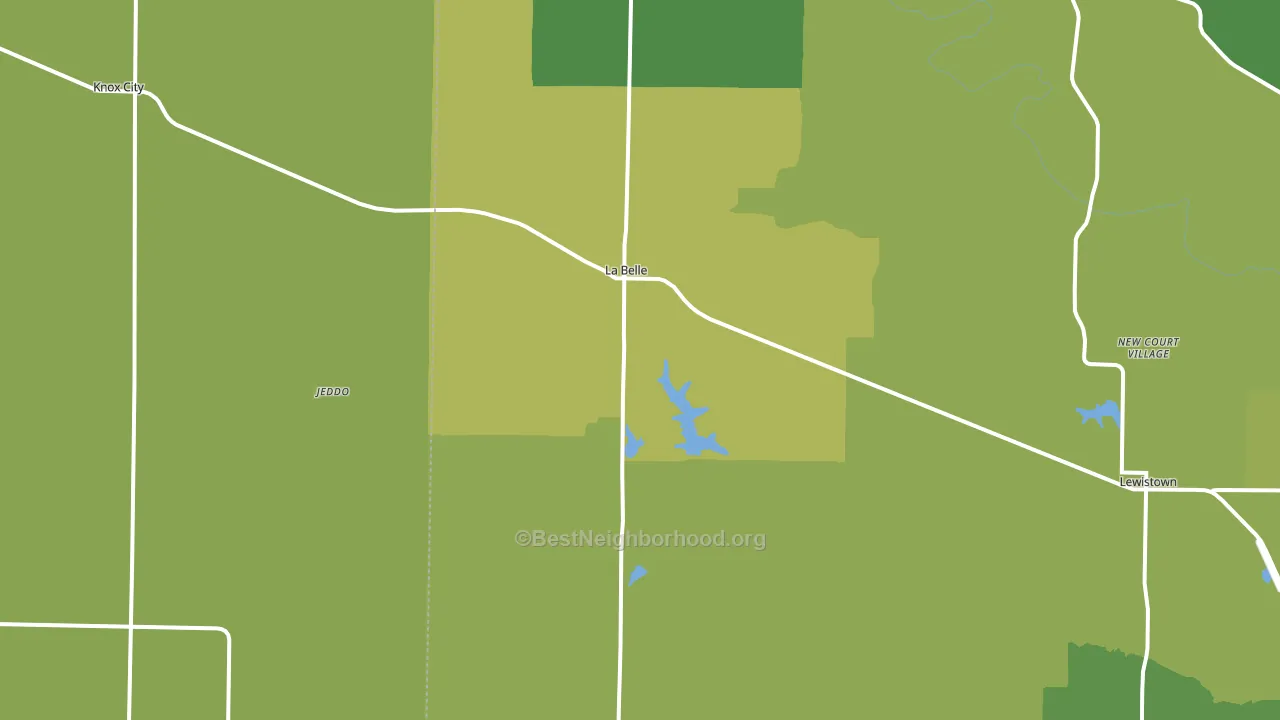 63447, MO block-group voter-turnout map