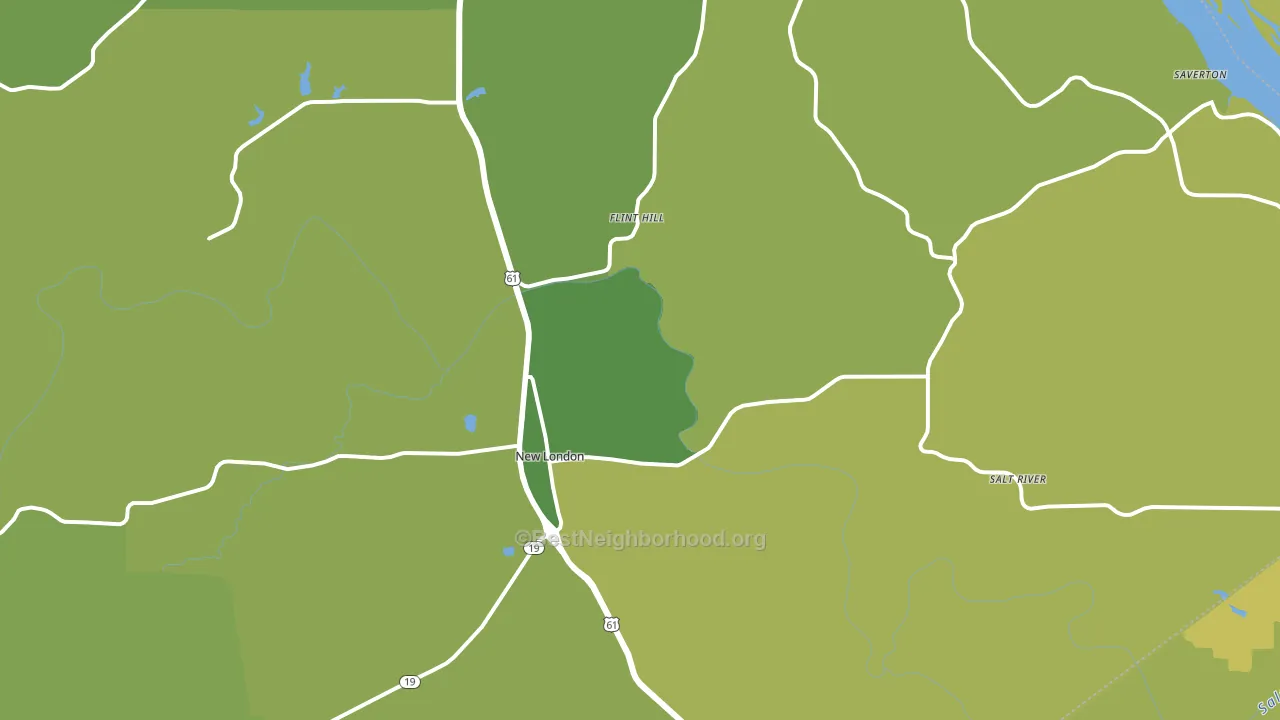 63459, MO block-group voter-turnout map