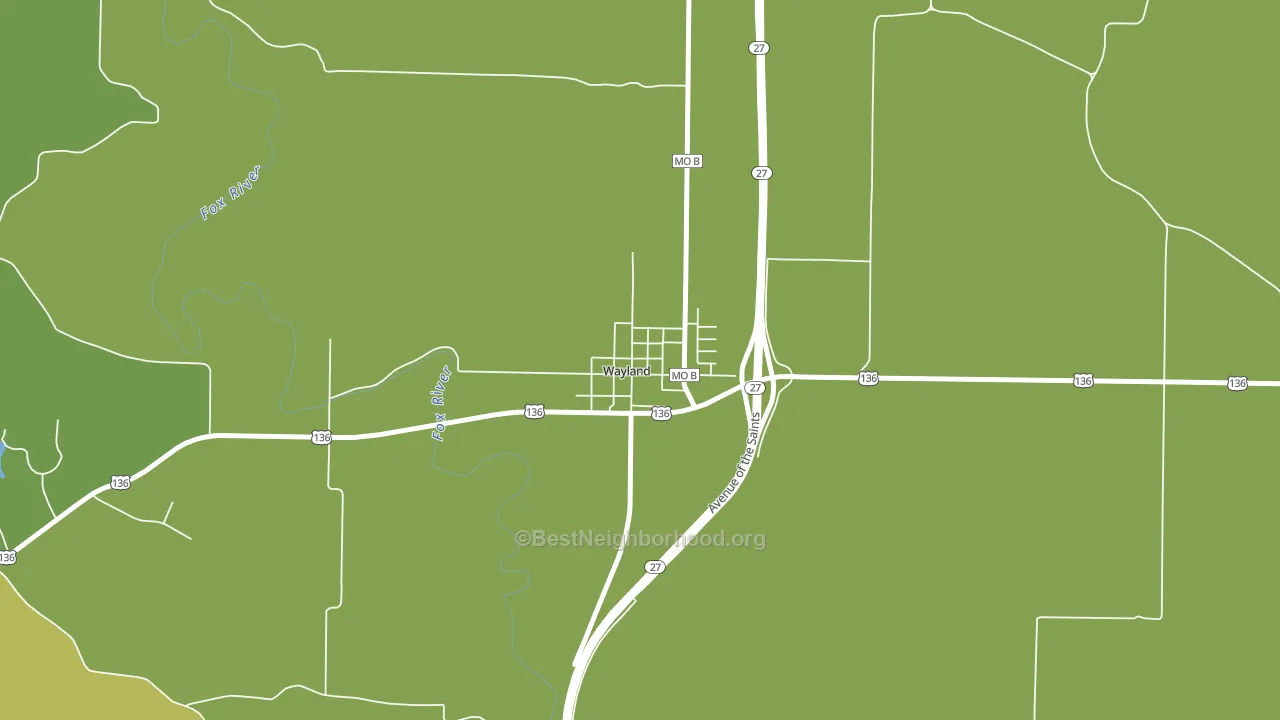 63472, MO block-group voter-turnout map