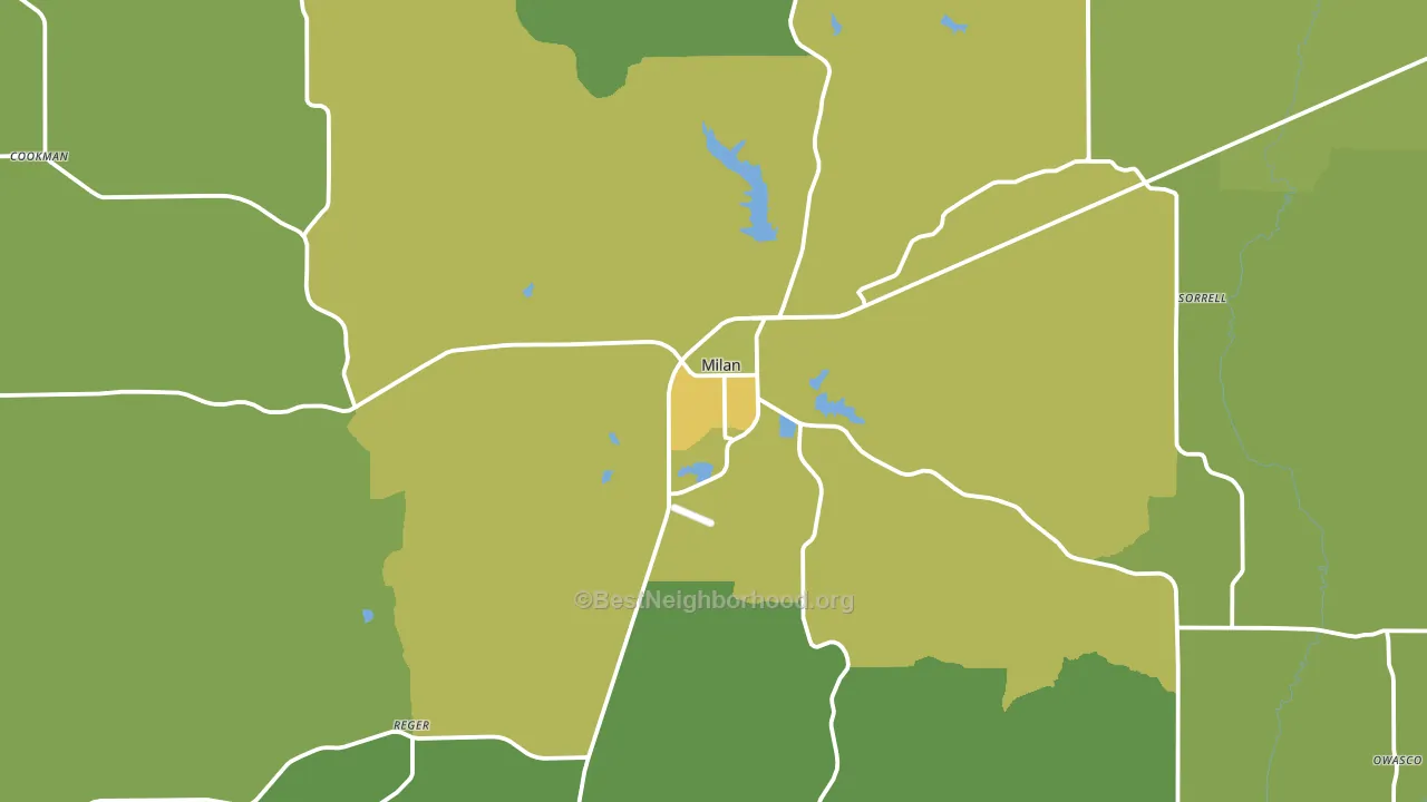 63556, MO block-group voter-turnout map