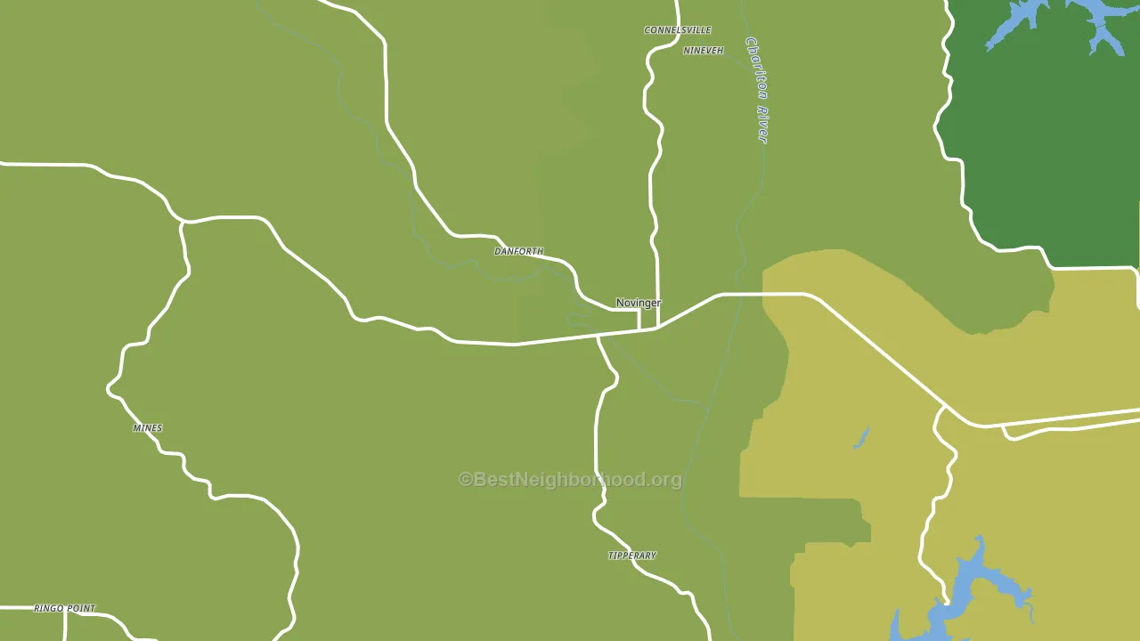 63559, MO block-group voter-turnout map