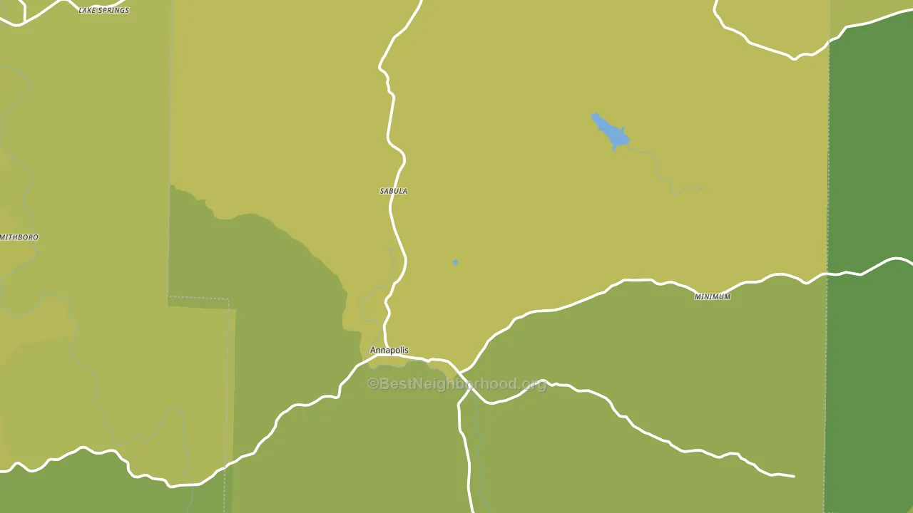 63620, MO block-group voter-turnout map
