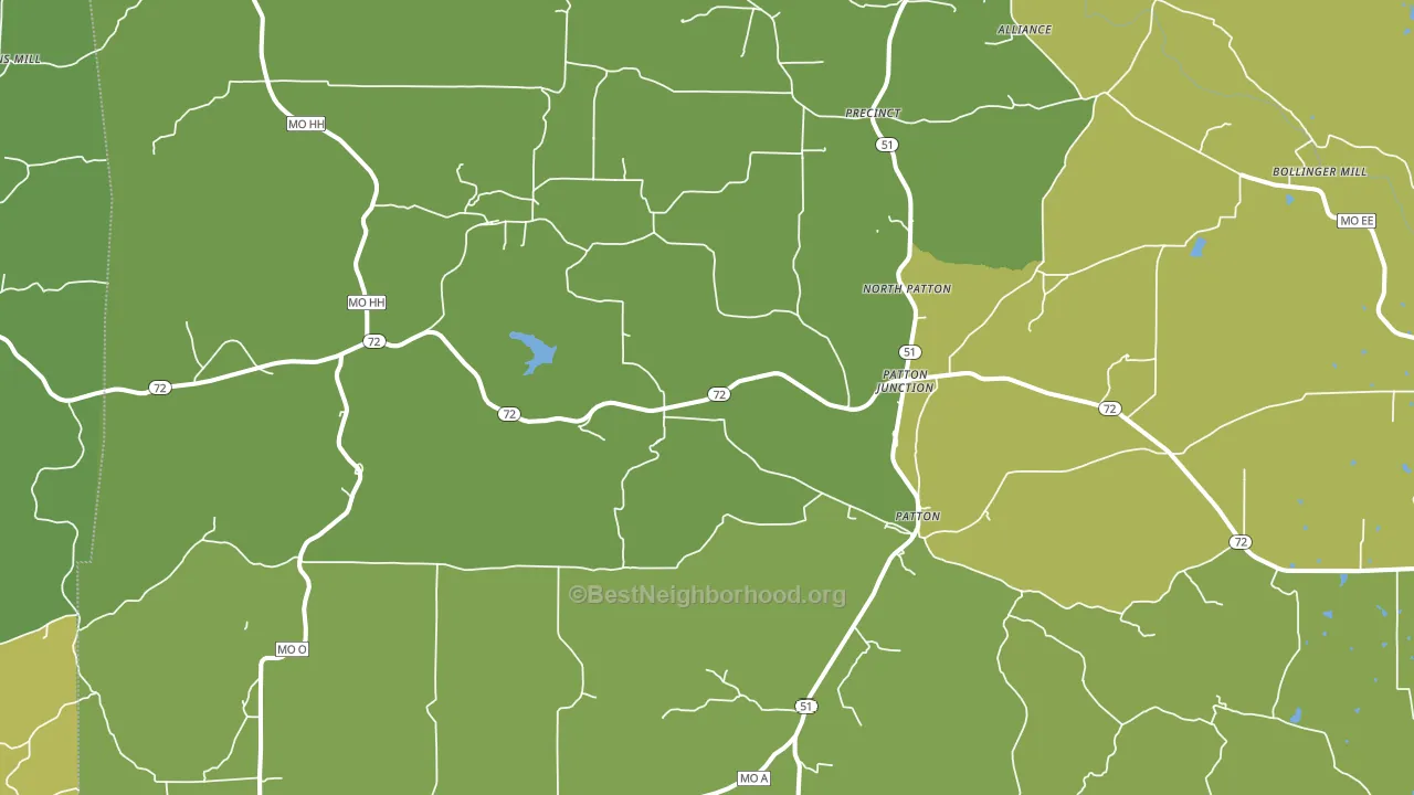 63662, MO block-group voter-turnout map