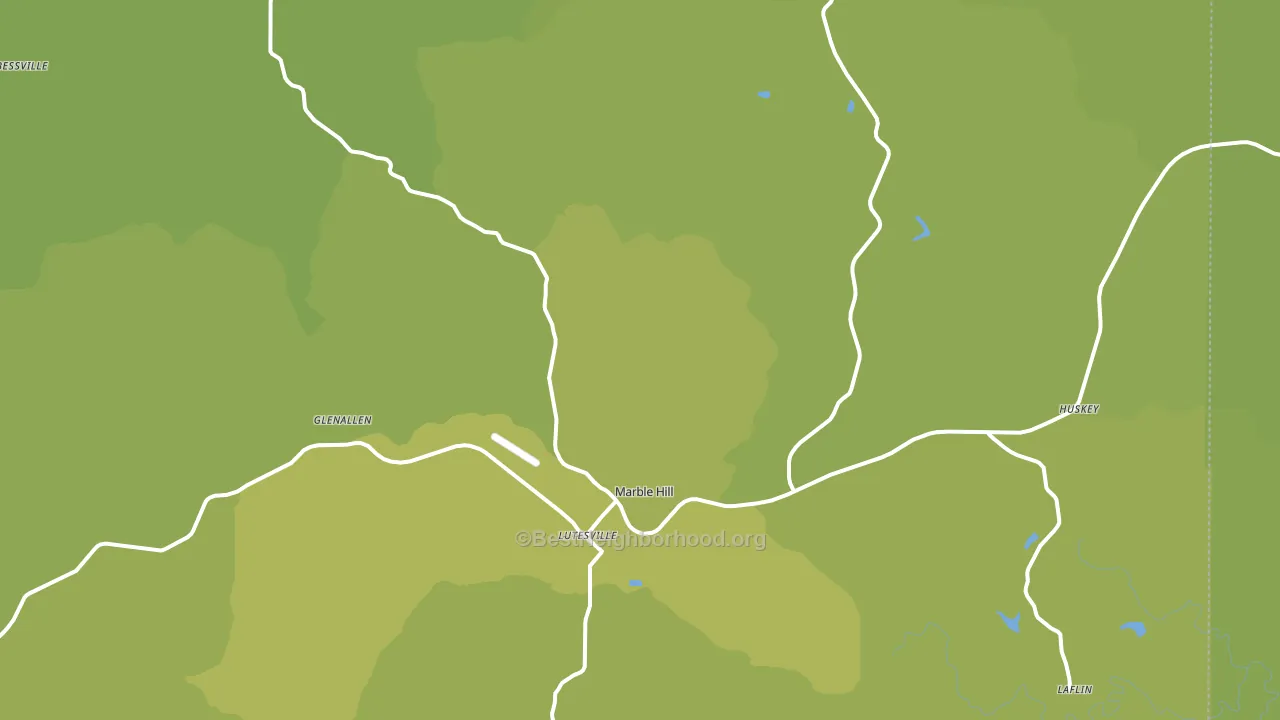 63764, MO block-group voter-turnout map