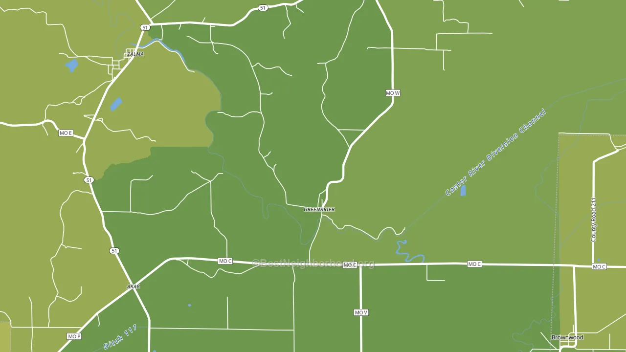 63782, MO block-group voter-turnout map