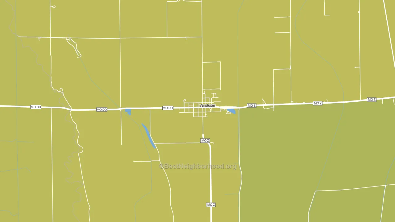 63784, MO block-group voter-turnout map