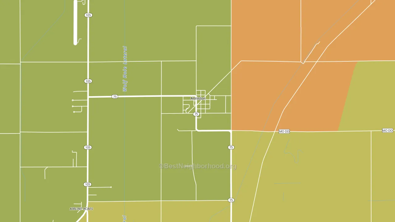 63820, MO block-group voter-turnout map