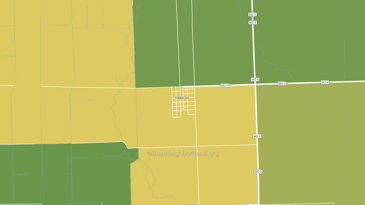 63828, MO block-group voter-turnout map